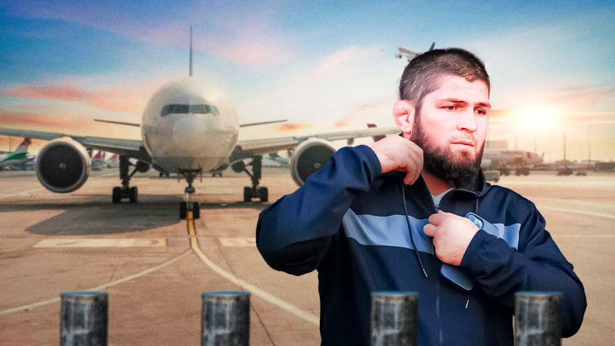 Khabib plane video