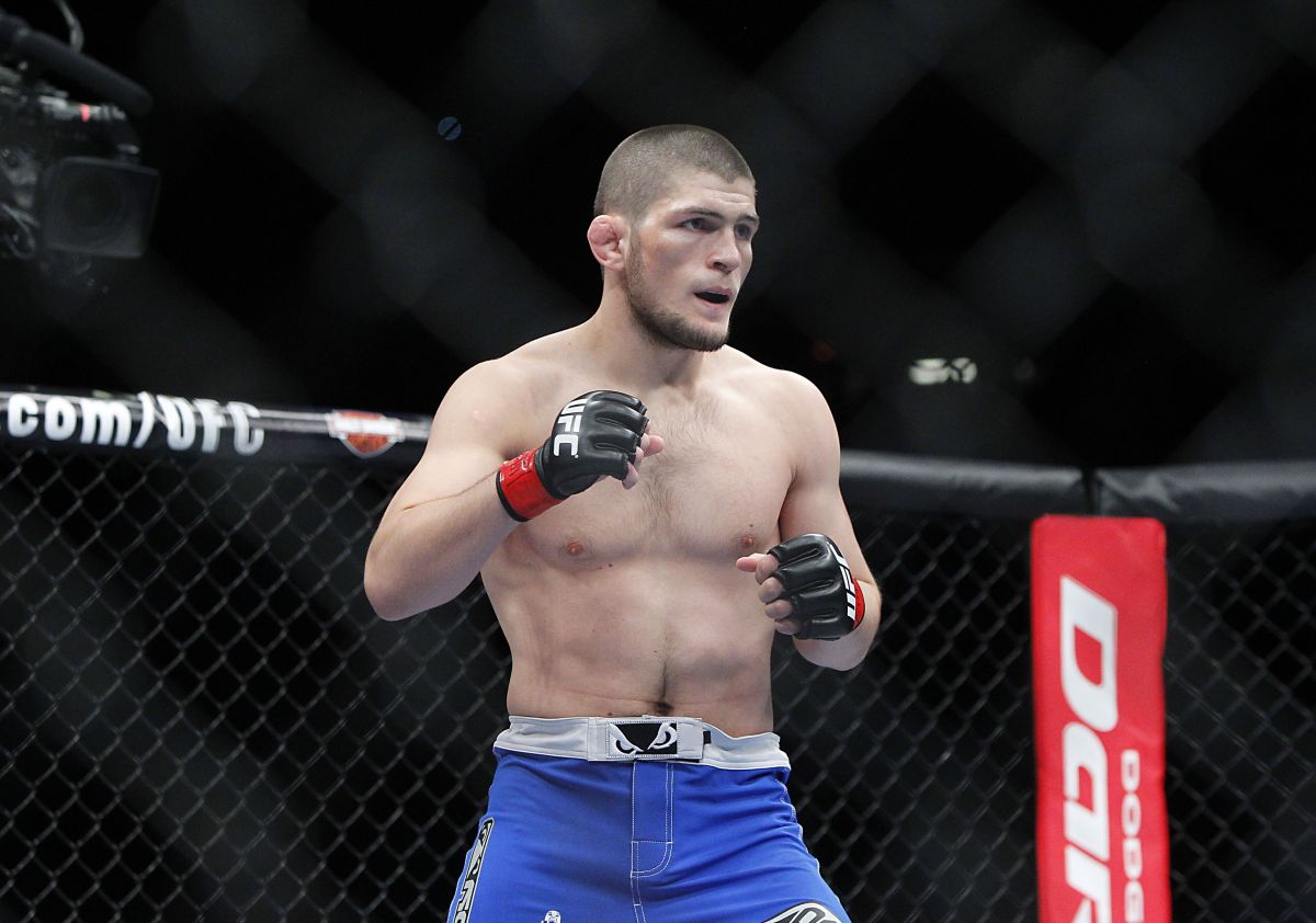 Khabib plane video